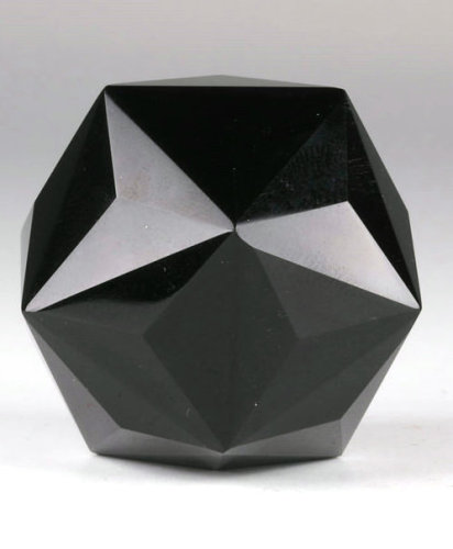 1.5 '' Black Obsidian Q1255