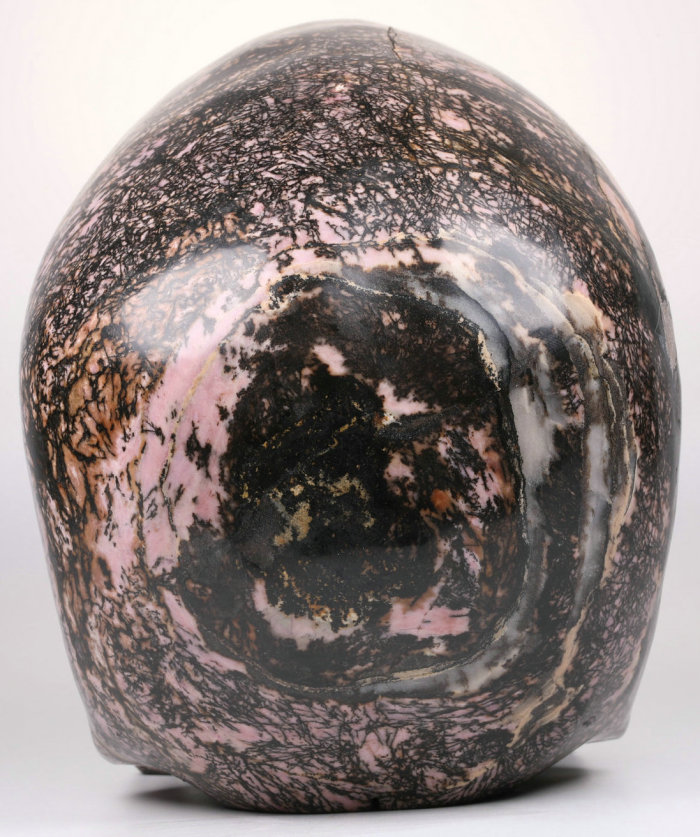 8 '' Pink & Black Rhodonite Q1441