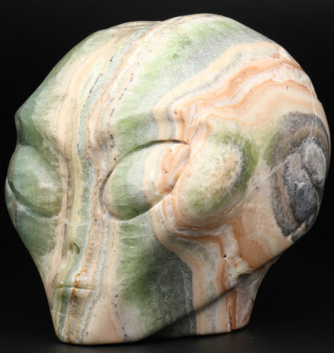 4 '' Green Caribbean Calcite Q1571