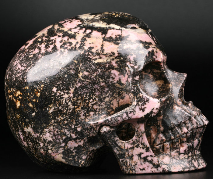 5 '' Pink & Black Rhodonite Q1711