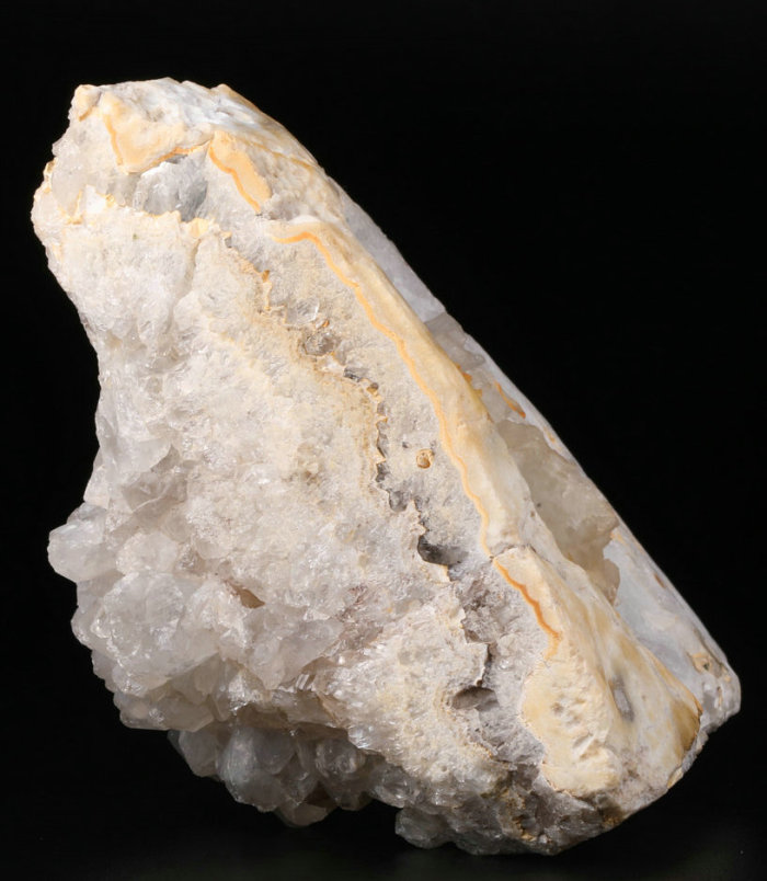3.5 '' Quartz Rock Crystal Druse Q1734