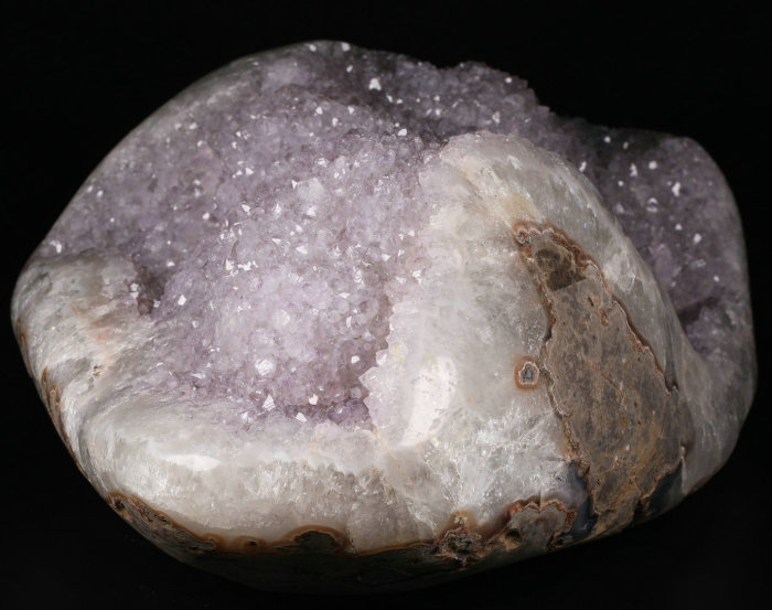 11.5 '' Geode Cluster Amethyst Q1780 Q1781