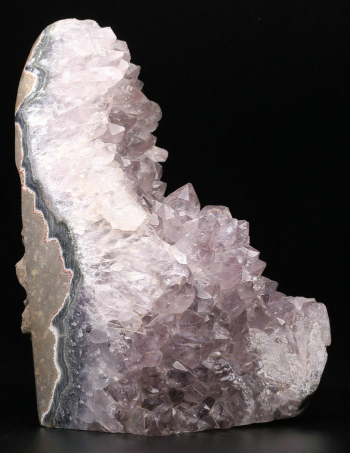 4.4 '' Geode Cluster Amethyst Q1767