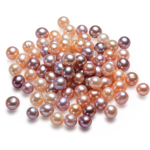 Queen Of Caviar ( 18-25 Round Tiny Pearls+1 Edison)