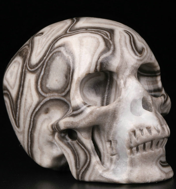 2 '' Black Crazy Lace Agate Q1912