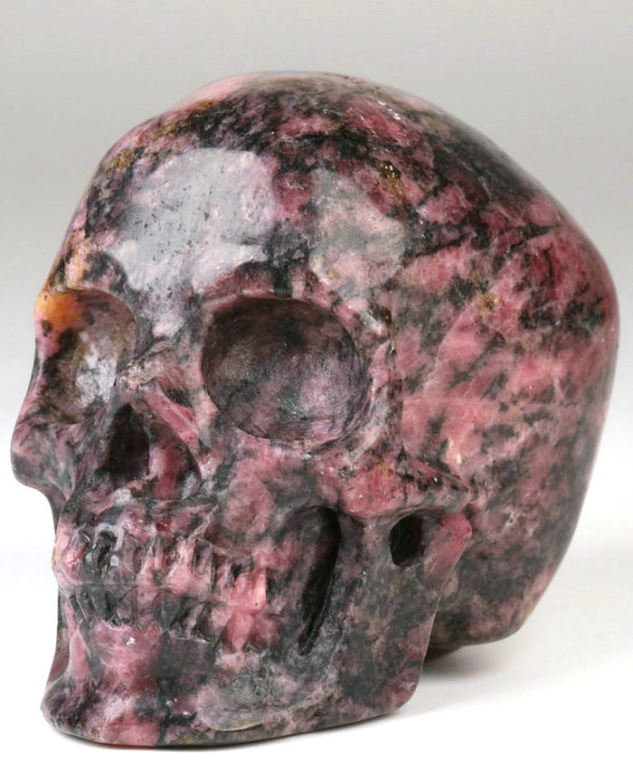 2 '' Pink & Black Rhodonite Q1923