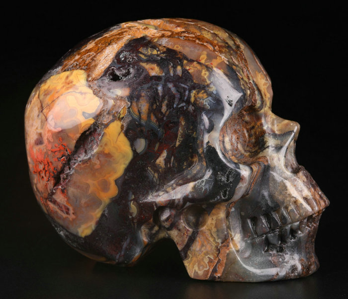 2.5 '' Mexico Crazy Lace Agate Q2056