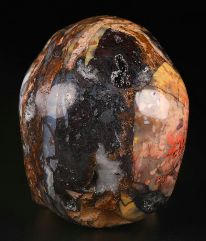 2.5 '' Mexico Crazy Lace Agate Q2056