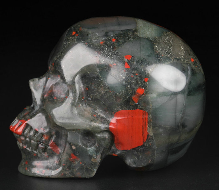 2.5 '' African Bloodstone Q2183
