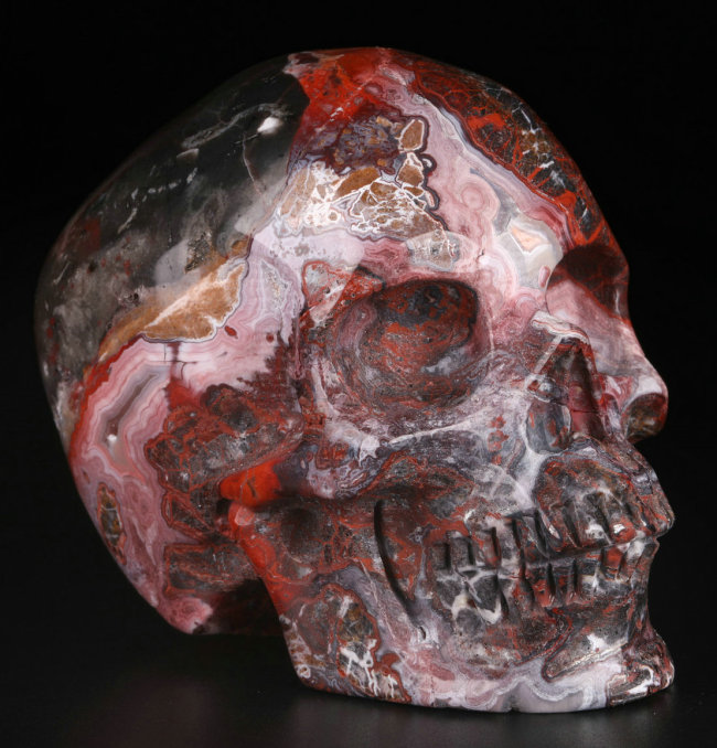 3 '' Mexico Crazy Lace Agate Q2127