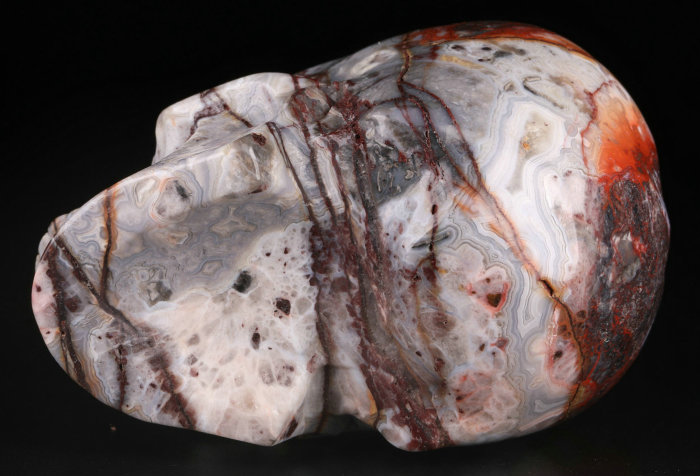 3 '' Mexico Crazy Lace Agate Q2129