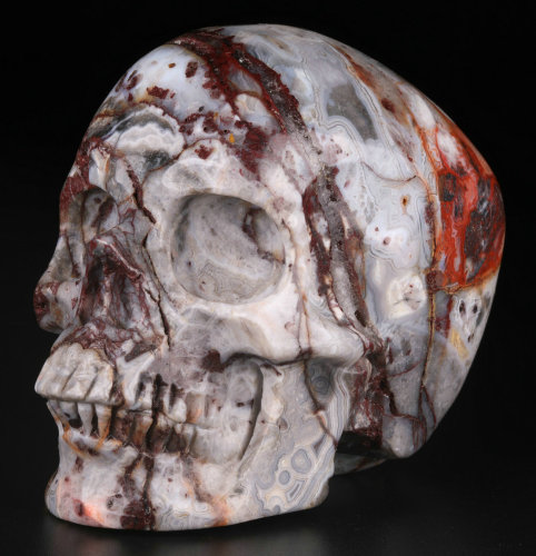 3 '' Mexico Crazy Lace Agate Q2129