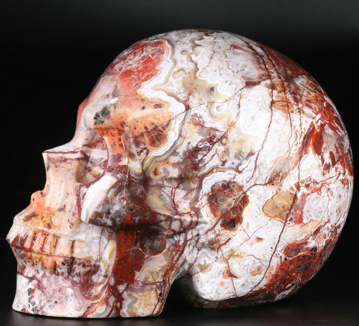 5 '' Mexico Crazy Lace Agate M1292
