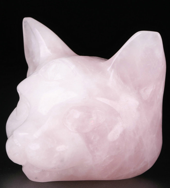 2.8 '' Rose Quartz Crystal M1285
