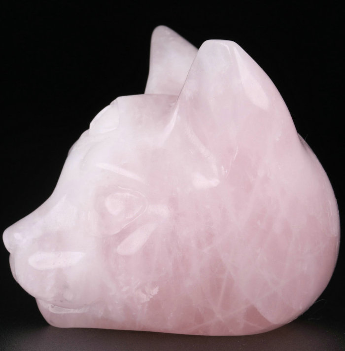 2.8 '' Rose Quartz Crystal M1285