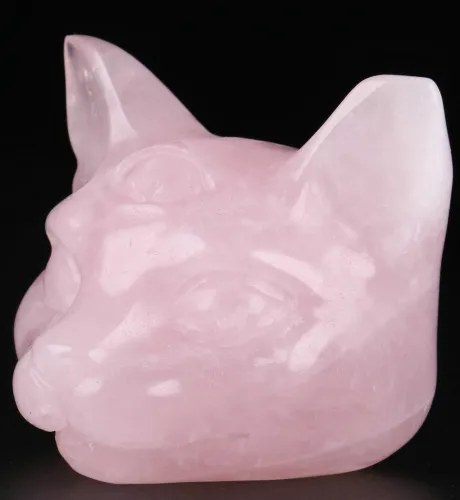 2.8 '' Rose Quartz Crystal M1286