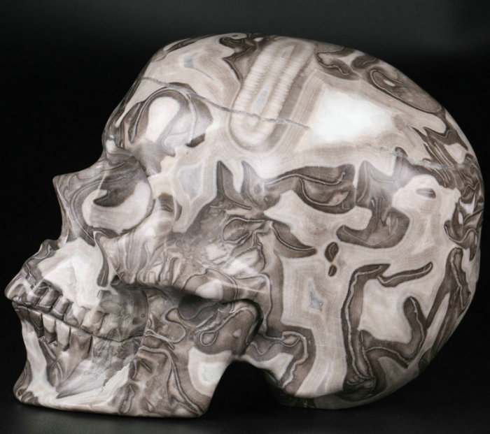 5 '' Black Crazy Lace Agate M1335