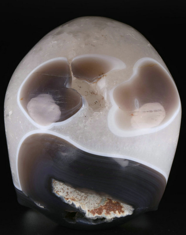 5 '' Geode Cluster Agate K2504