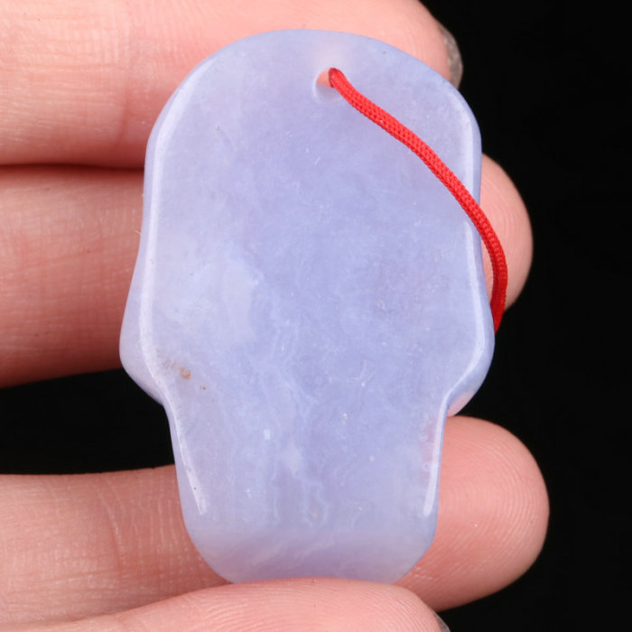 1.3 '' Gemstone Blue Lace Agate K2792