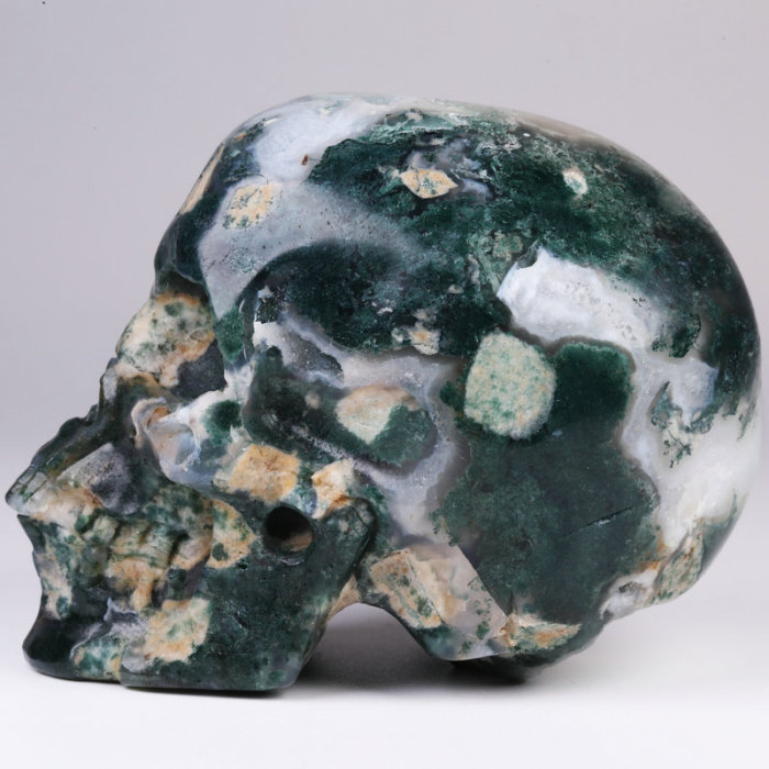 3 '' Green Moss Agate K2877