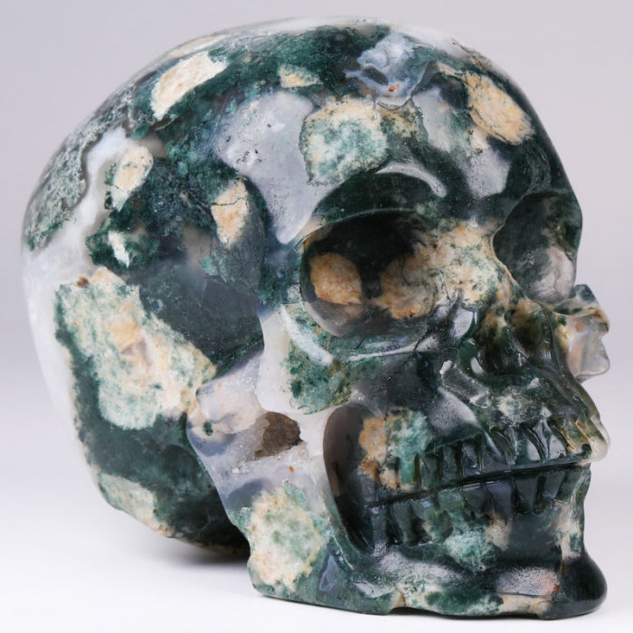 3 '' Green Moss Agate K2877