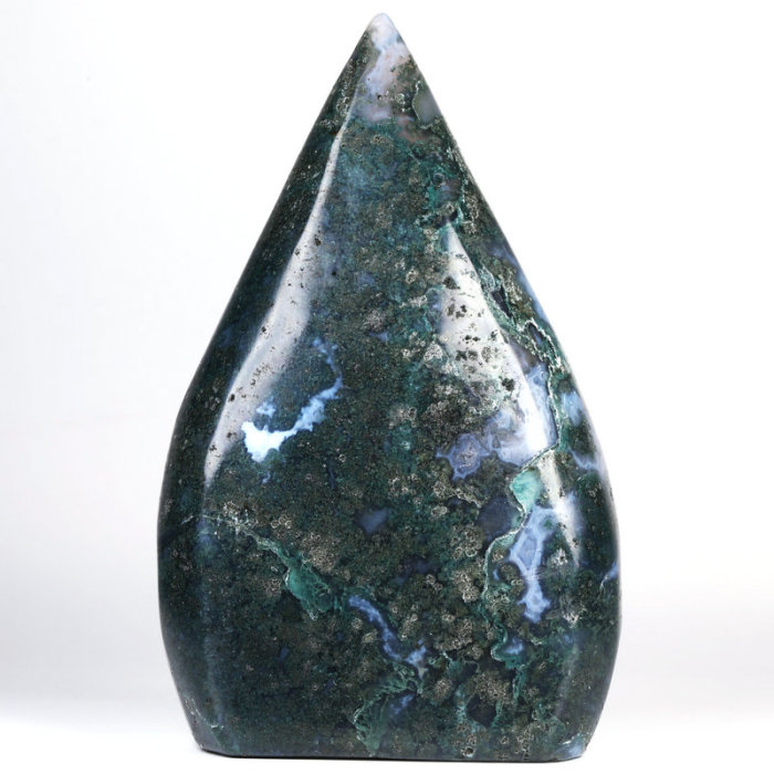 3.7 '' Green Moss Agate K2882