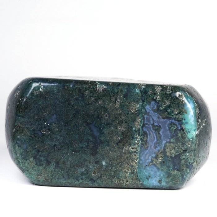 3.7 '' Green Moss Agate K2882