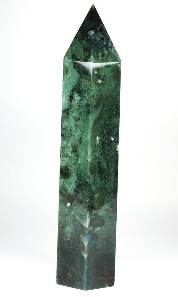 7.5 '' Green Moss Agate K2879
