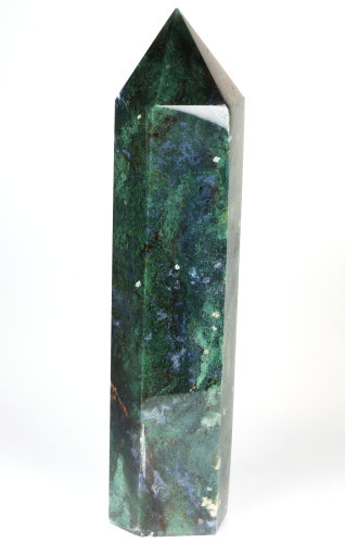 7.8 '' Green Moss Agate K2880