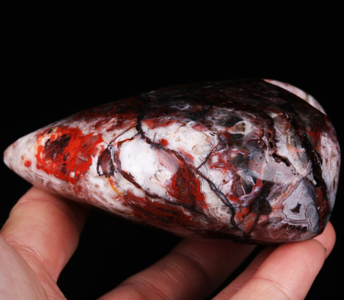 3.1 '' Mexico Crazy Lace Agate K2911