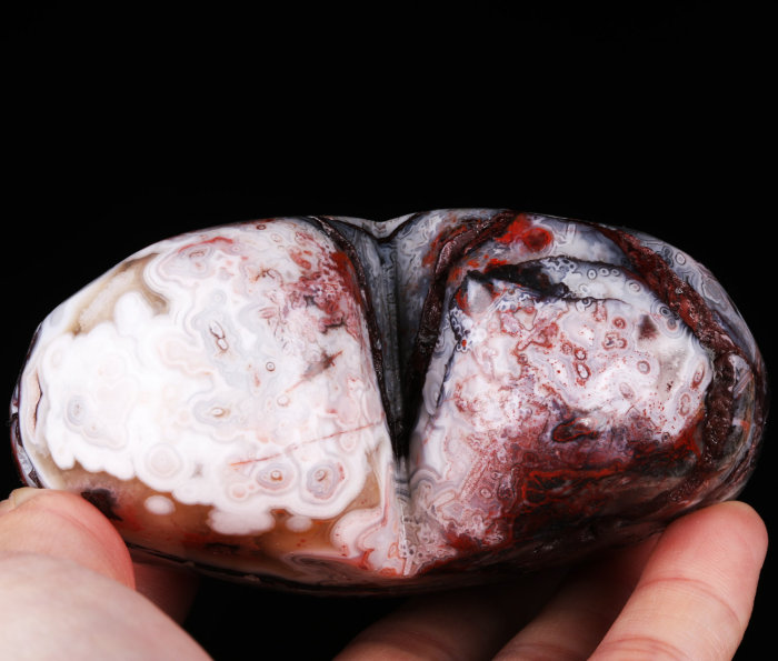 3.1 '' Mexico Crazy Lace Agate K2911