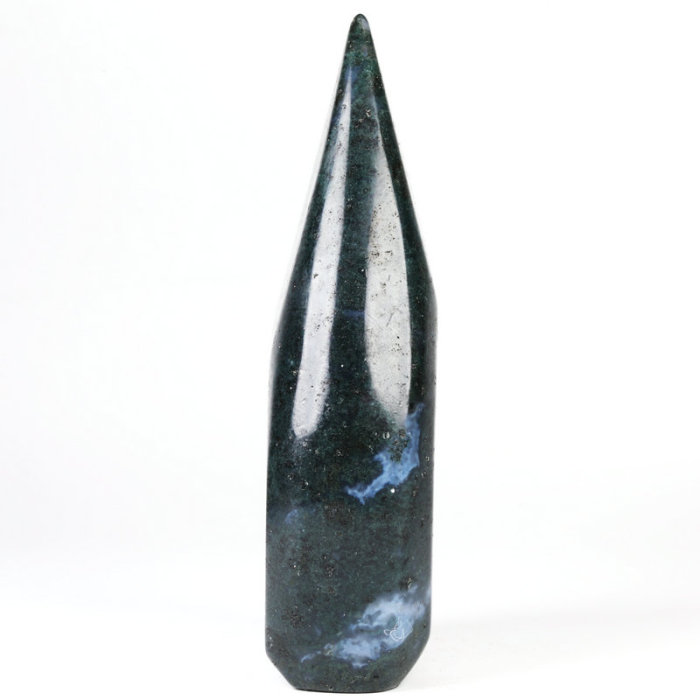 3.4 '' Green Moss Agate K2927