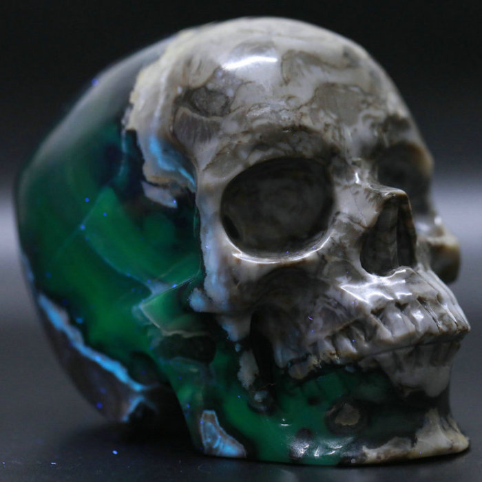 5 '' Volcano Agate K3145