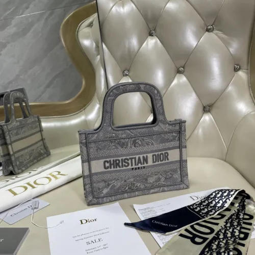 Top Original Dior Book Tote handbag shopping bags CD-0175