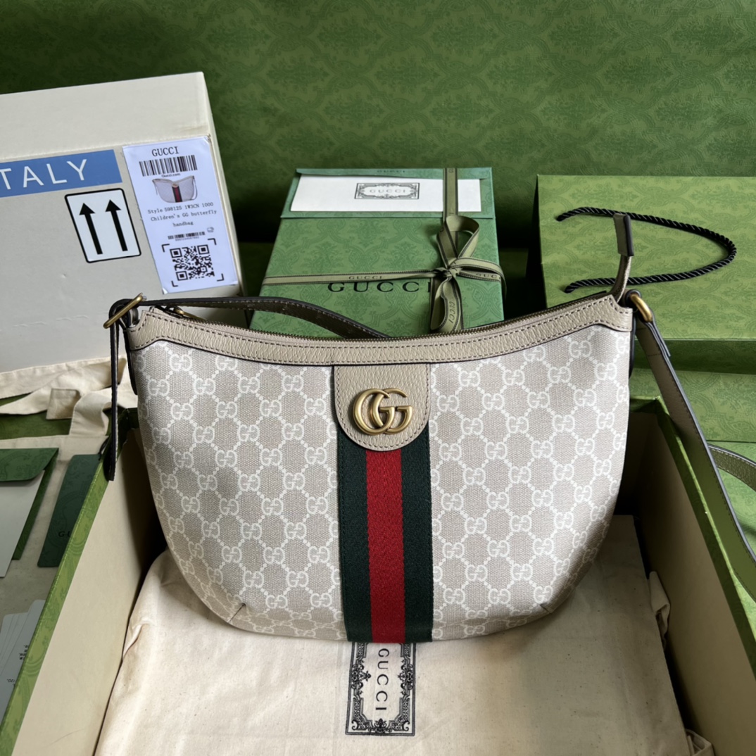 US 189.00 New Top Original Gucci GG Ophidia handbag Shoulder