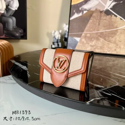 Top Original Louis Vuitton LV M81393 Pont 9 wallet bags