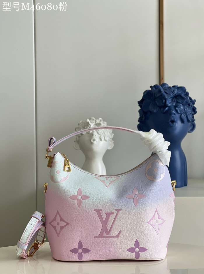 Louis Vuitton Leather Bagatelle BB Shoulder Bag