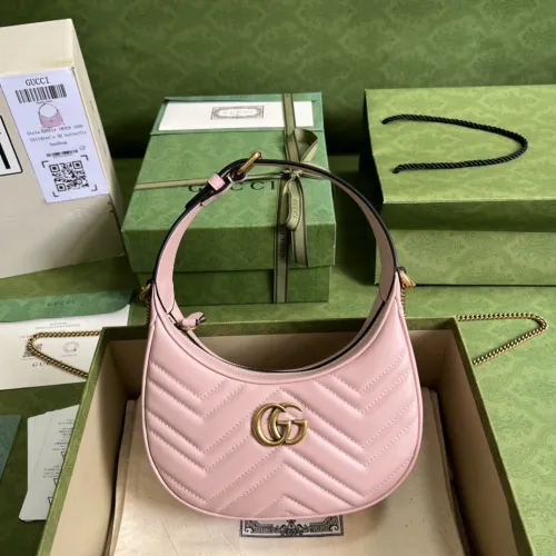 New Top Original Gucci leather Shoulder Bags 699514