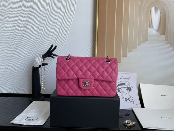 US$ 250.80 - Chanel Top Classic Cf 23 cm Flap Handbag Shoulder