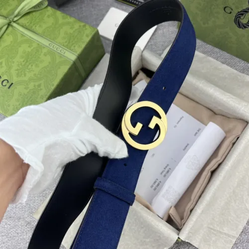 Top Gucci belt Real Leather Belts Width 4.0Cm