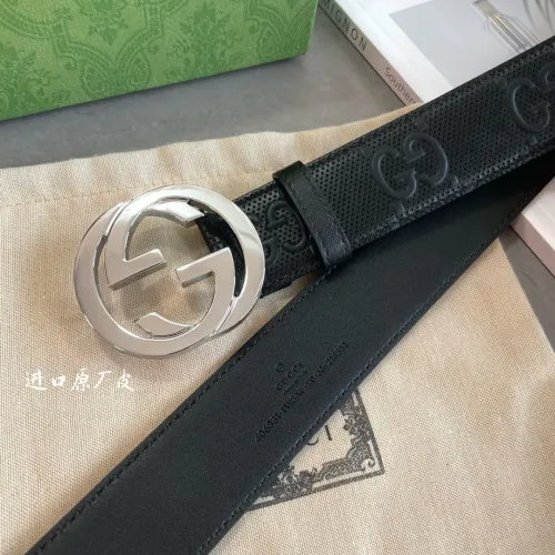 Top Gucci belt Real Leather Belts Width 4.0Cm