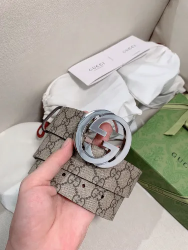 Top Gucci belt Real Leather Belts Width 4.0cm
