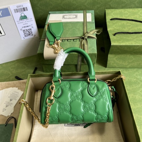 Top Original Gucci GG Matelassé Leather Handbag Shoulder Bags 702251