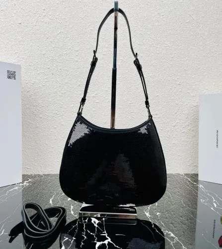 Top Original Prada Hobo handbags bags 1BC169