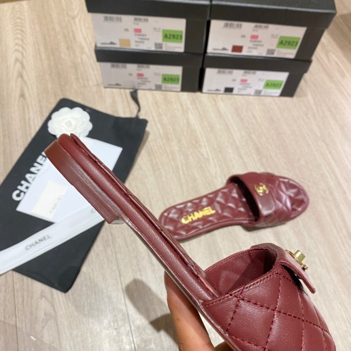 Chanel拖鞋1  081