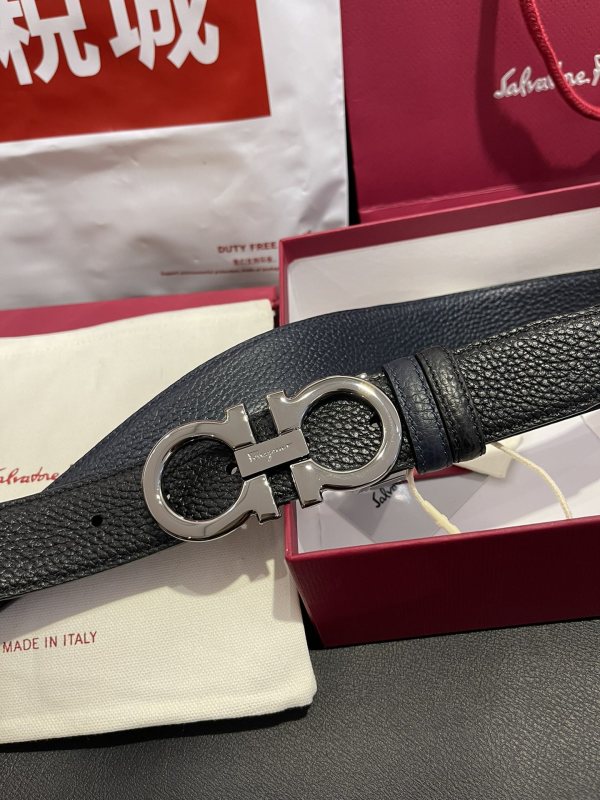 FERRAGAMO Belt 002 22PJ081 3.5cm