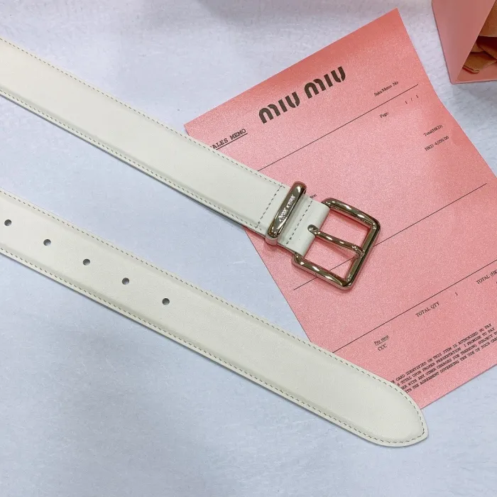 Miu Miu Belt 001 22PJ081 3.5cm