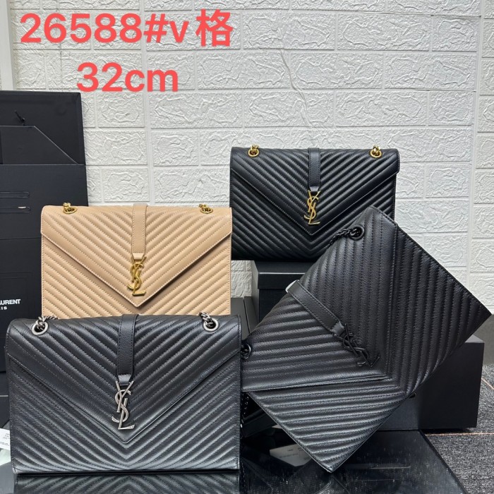 YSL Envelope Bag 26588V LM081 31cm
