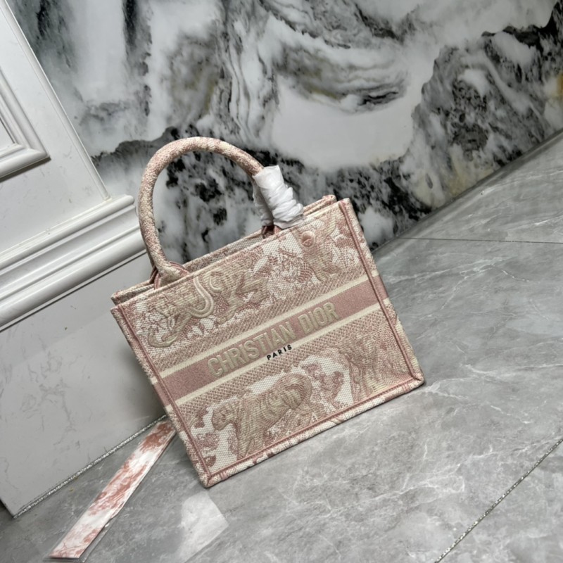10A + top quality Small Dior Book Tote 0175 XB012 26cm
