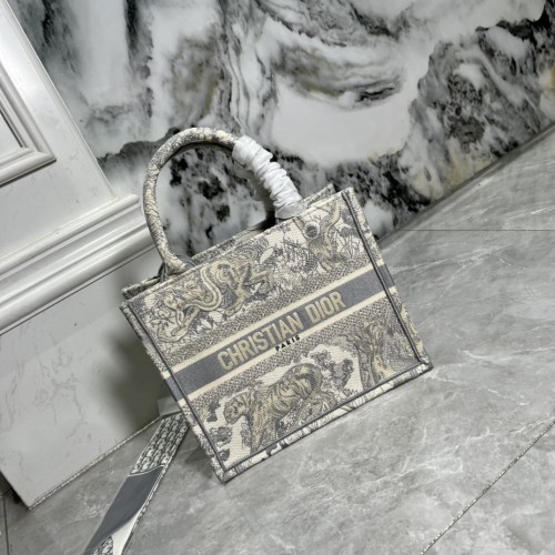 10A + top quality Small Dior Book Tote 0175 XB012 26cm